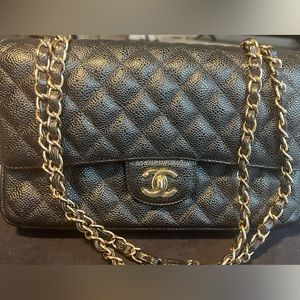 Black Chanel bag